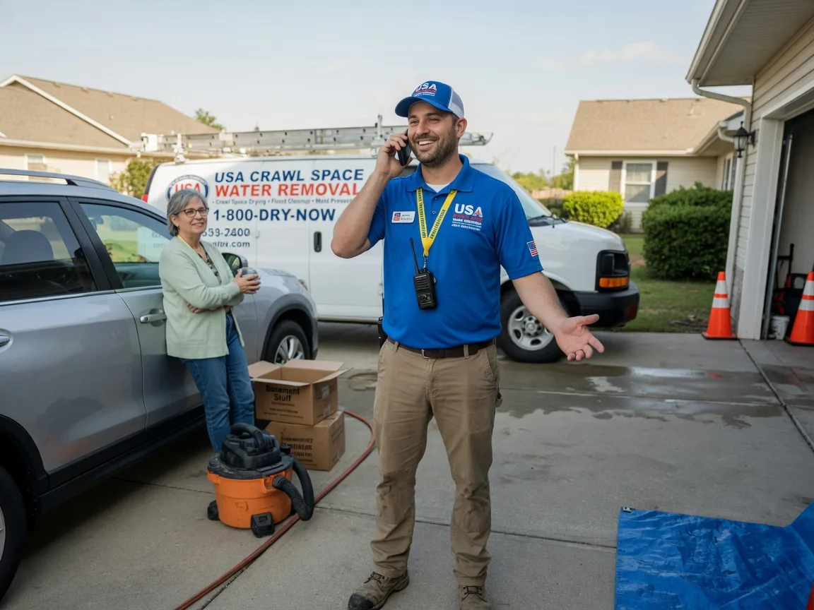 Crawl Space Water Removal Moncure, NC FAQs